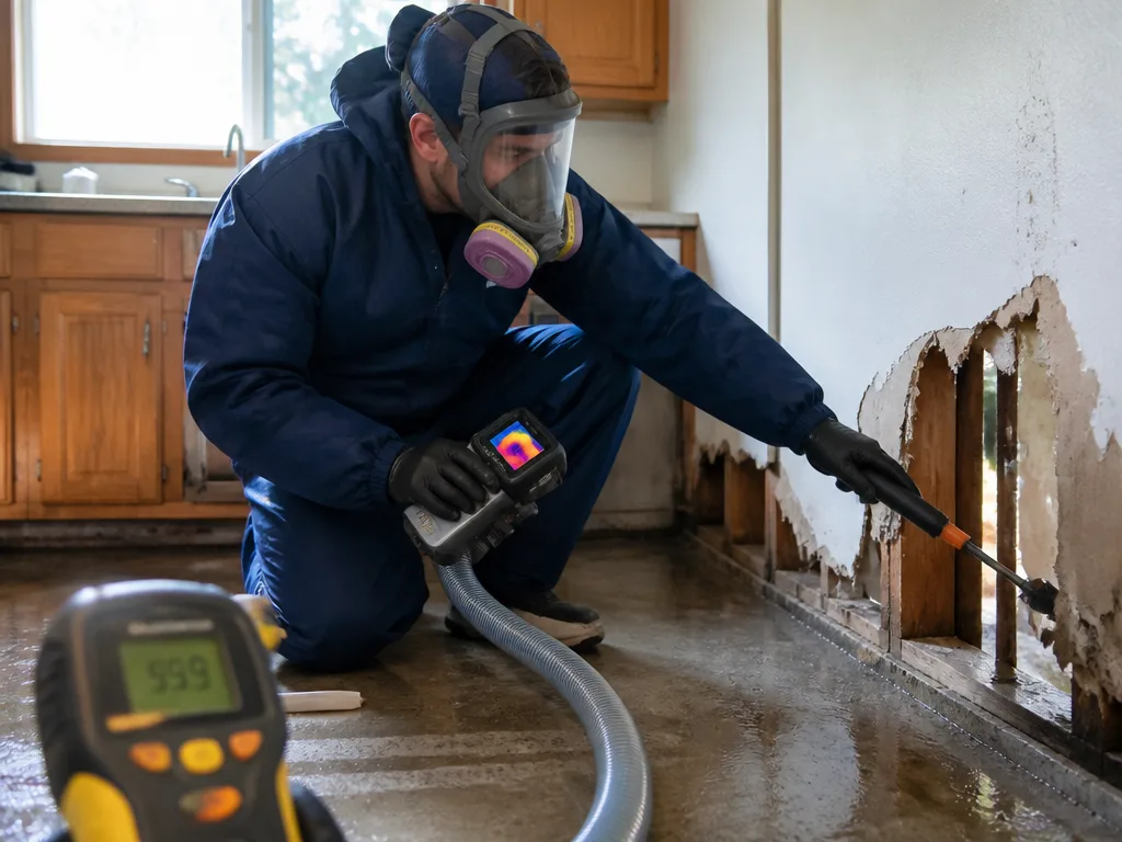 Appliance Leak Cleanup