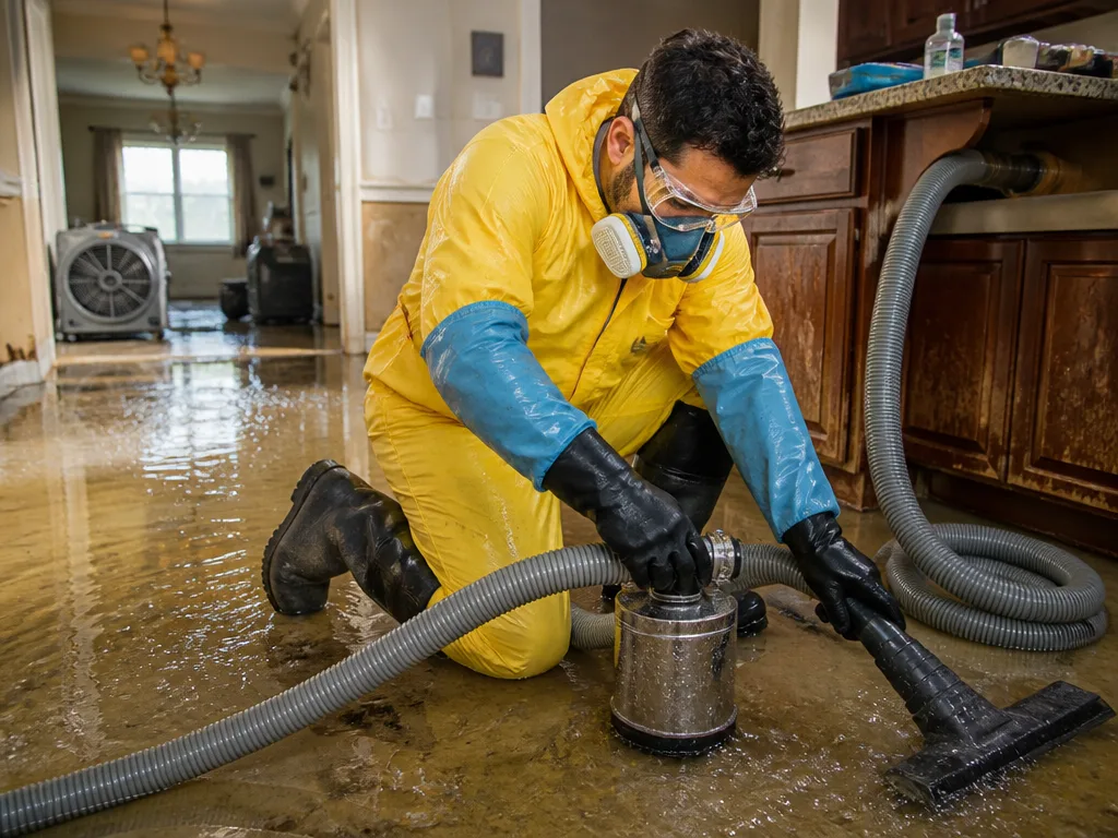 Burst Pipe Cleanup