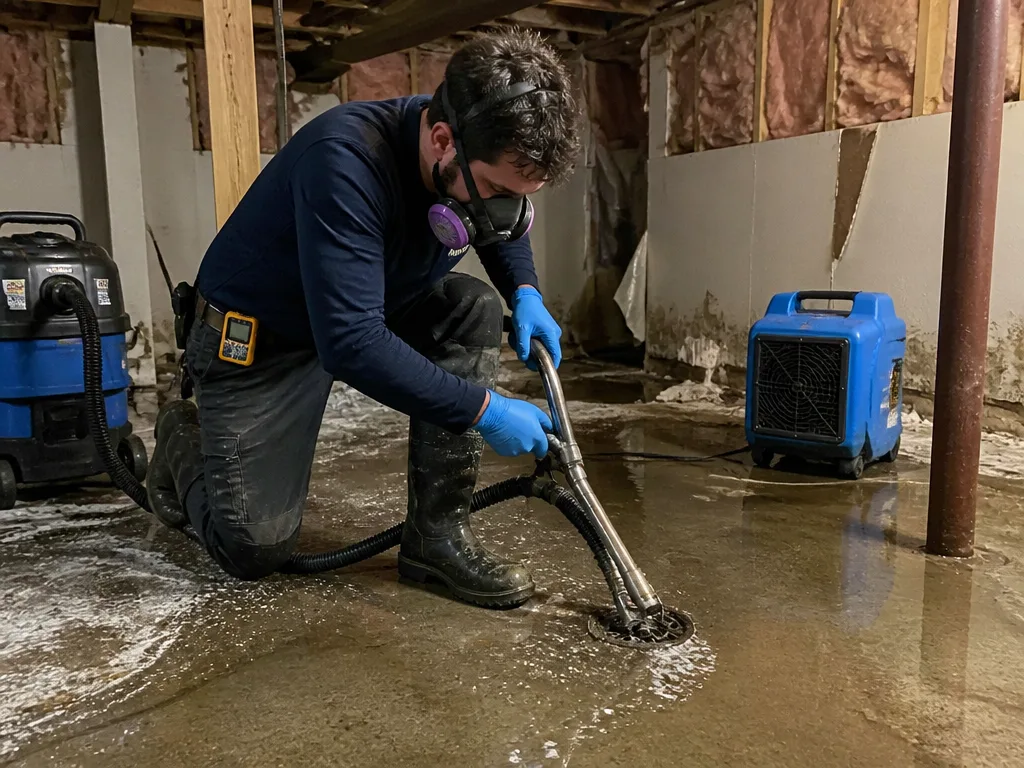 Sewage Backup Cleanup
